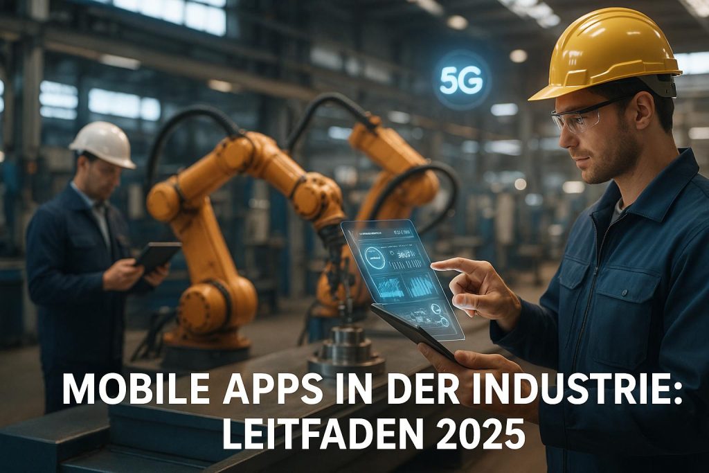 Mobile Apps in der Industrie: Leitfaden 2025