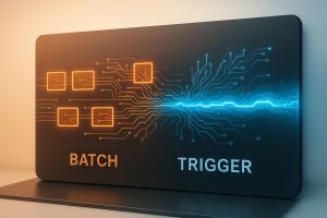 Echtzeit-Datenintegration: Batch vs. Trigger